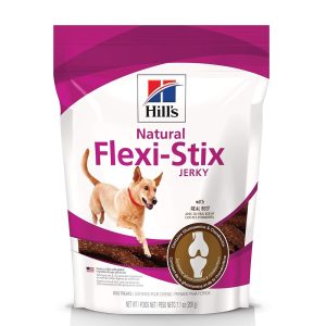 Hill’s Pure Flexi-Stix Beef Jerky Canine Treats, 7.1 oz Bag