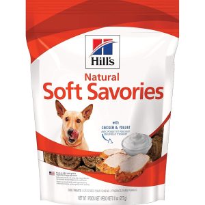 Hill’s Comfortable Savory Canine Treats with Rooster & Yogurt, 8 oz. Bag