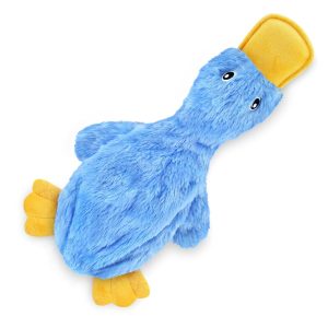 Prime Crinkle Canine Toy by Greatest Pet Provides – Cute No Stuffing Duck with Mushy Squeaker for Small, Medium, and Giant Breeds, Excellent for Indoor Puppies and Senior Canine, Plush…